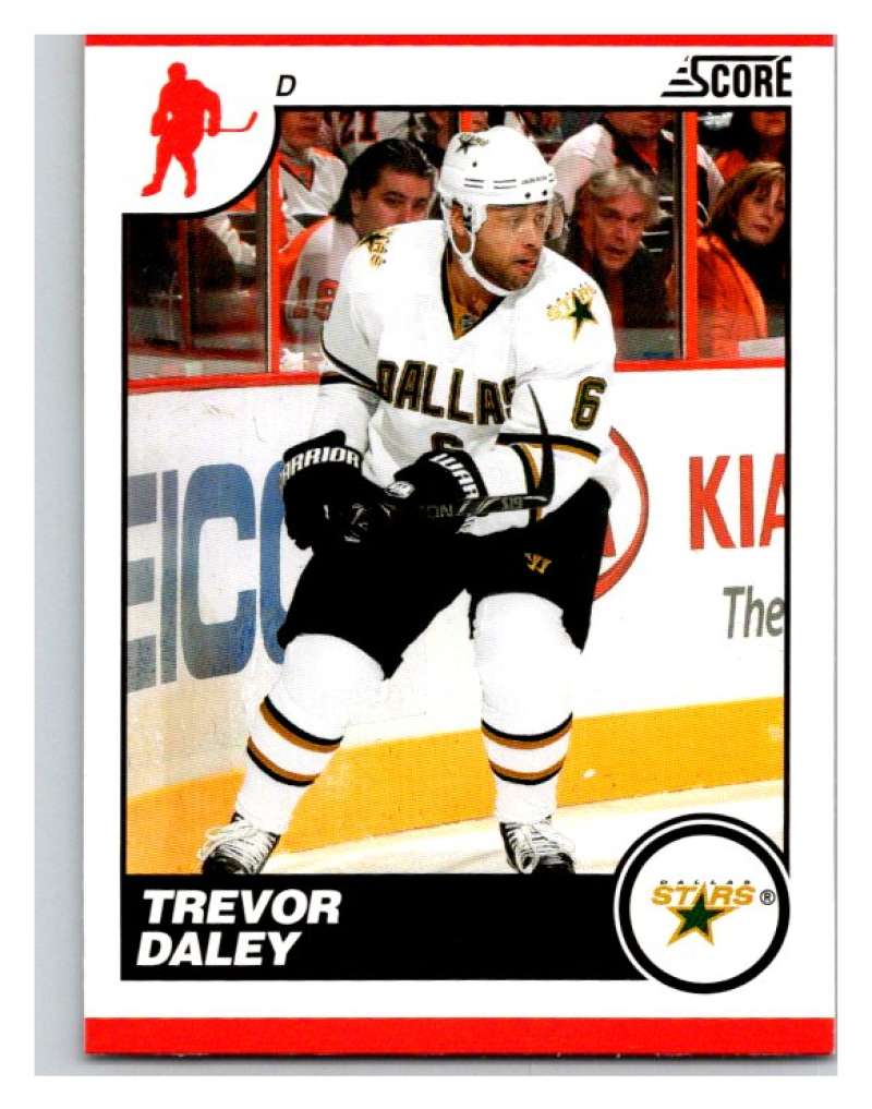(HCW) 2010-11 Score Glossy #180 Trevor Daley Stars Mint Image 1