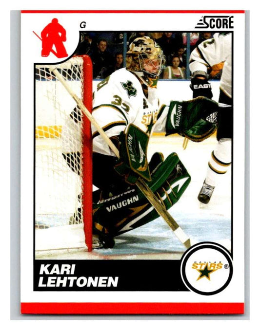 (HCW) 2010-11 Score Glossy #185 Kari Lehtonen Stars Mint Image 1