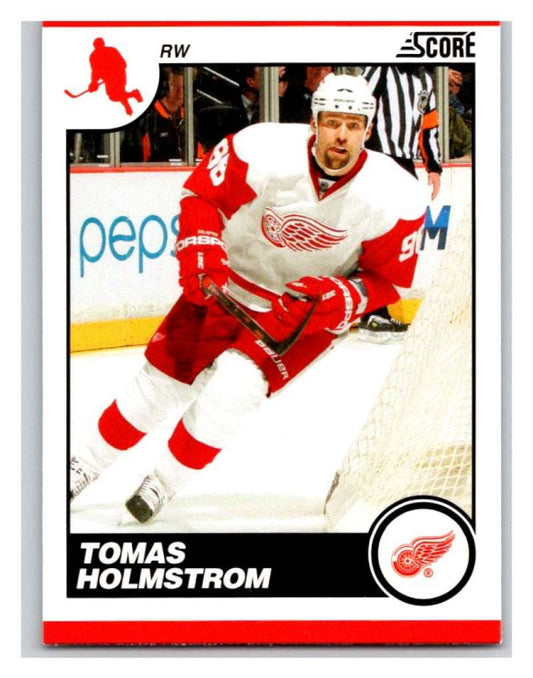 (HCW) 2010-11 Score Glossy #188 Tomas Holmstrom Red Wings Mint Image 1