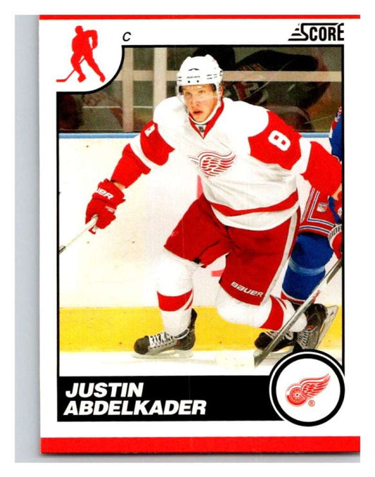 (HCW) 2010-11 Score Glossy #192 Justin Abdelkader Red Wings Mint Image 1