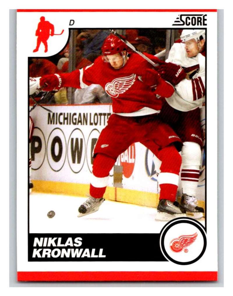 (HCW) 2010-11 Score Glossy #198 Niklas Kronwall Red Wings Mint Image 1