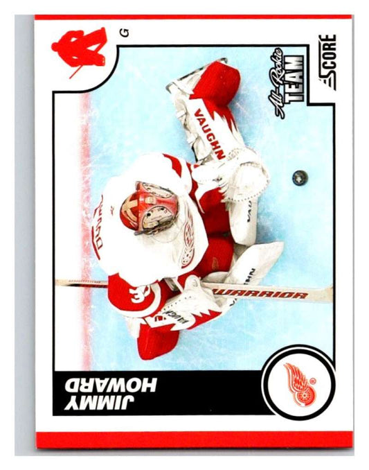 (HCW) 2010-11 Score Glossy #199 Jimmy Howard Red Wings Mint Image 1