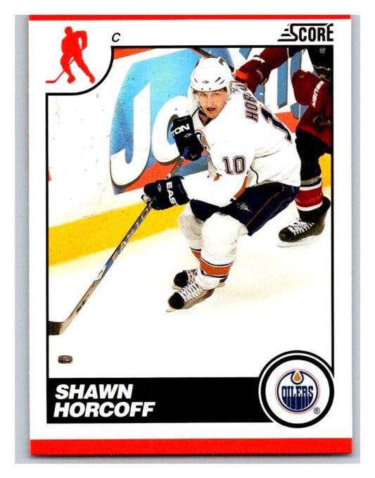 (HCW) 2010-11 Score Glossy #204 Shawn Horcoff Oilers Mint Image 1