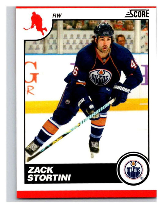(HCW) 2010-11 Score Glossy #205 Zack Stortini Oilers Mint