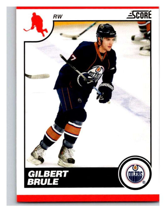 (HCW) 2010-11 Score Glossy #206 Gilbert Brule Oilers Mint