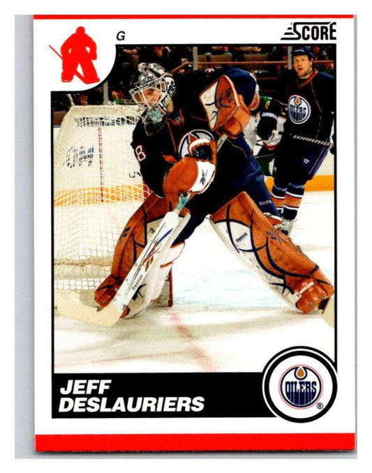 (HCW) 2010-11 Score Glossy #215 Jeff Deslauriers Oilers Mint