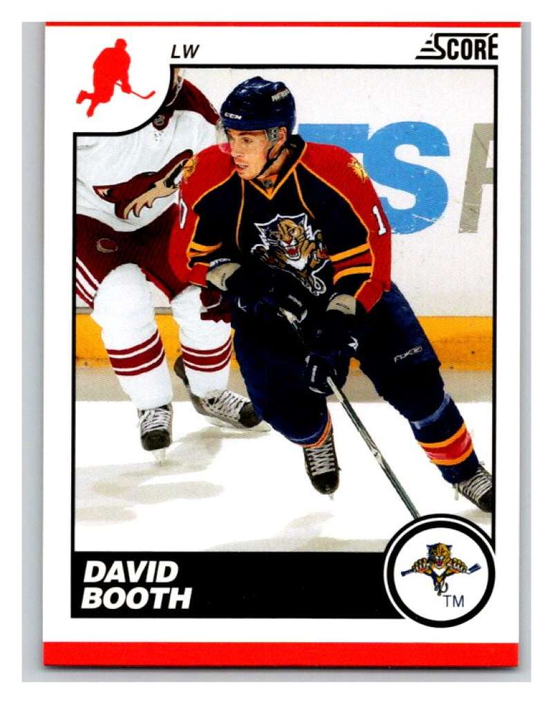(HCW) 2010-11 Score Glossy #217 David Booth Panthers Mint Image 1