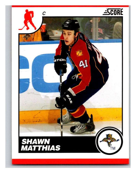 (HCW) 2010-11 Score Glossy #223 Shawn Matthias Panthers Mint Image 1