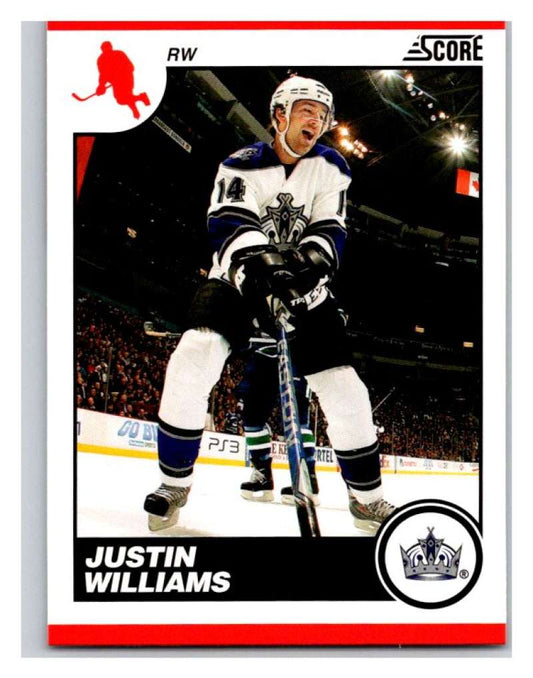 (HCW) 2010-11 Score Glossy #235 Justin Williams Kings Mint Image 1
