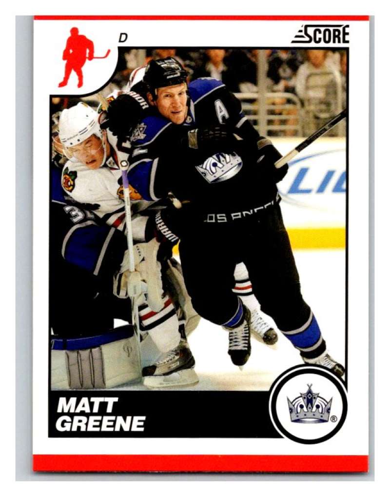 (HCW) 2010-11 Score Glossy #240 Matt Greene Kings Mint Image 1