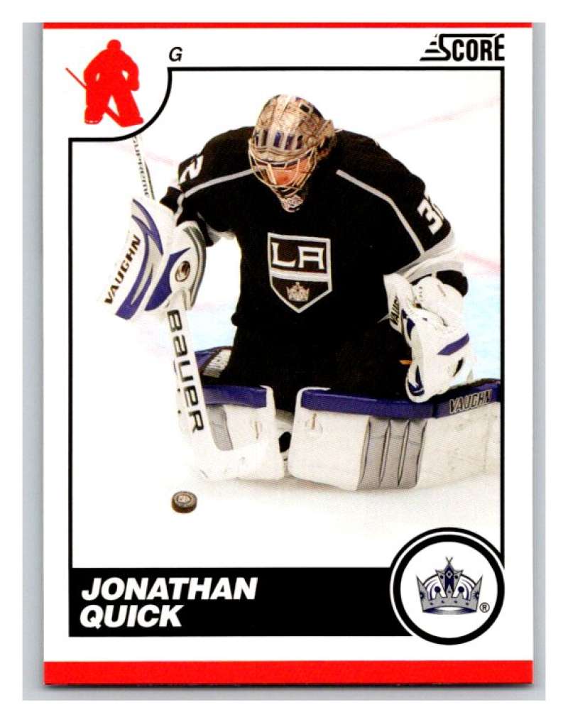 (HCW) 2010-11 Score Glossy #244 Jonathan Quick Kings Mint Image 1