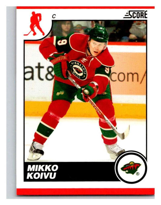 (HCW) 2010-11 Score Glossy #246 Mikko Koivu Wild Mint Image 1