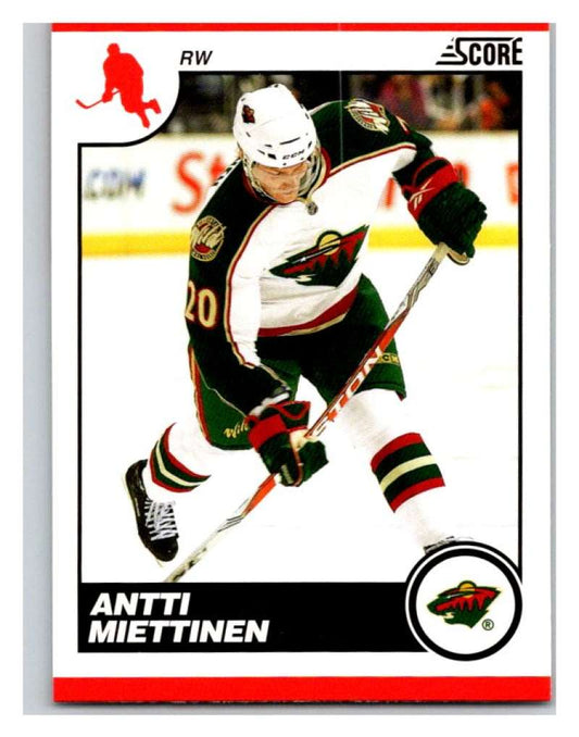 (HCW) 2010-11 Score Glossy #250 Antti Miettinen Wild Mint Image 1