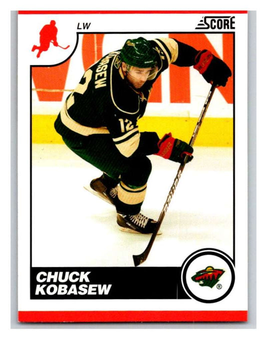 (HCW) 2010-11 Score Glossy #251 Chuck Kobasew Wild Mint Image 1
