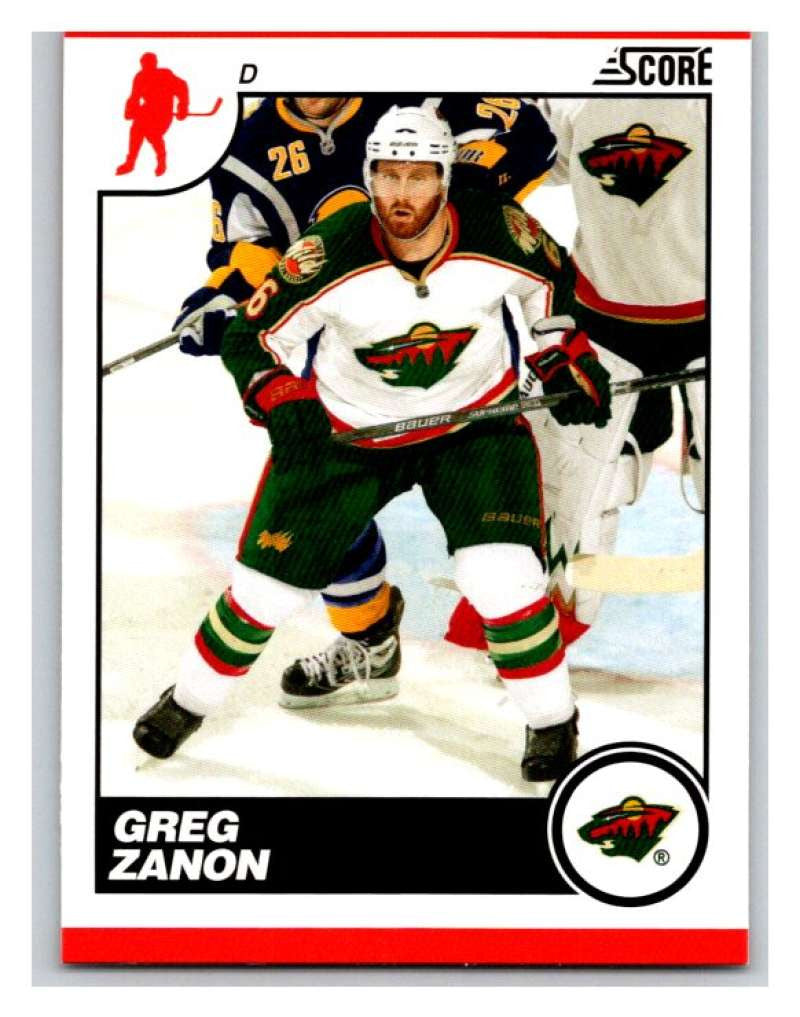 (HCW) 2010-11 Score Glossy #258 Greg Zanon Wild Mint