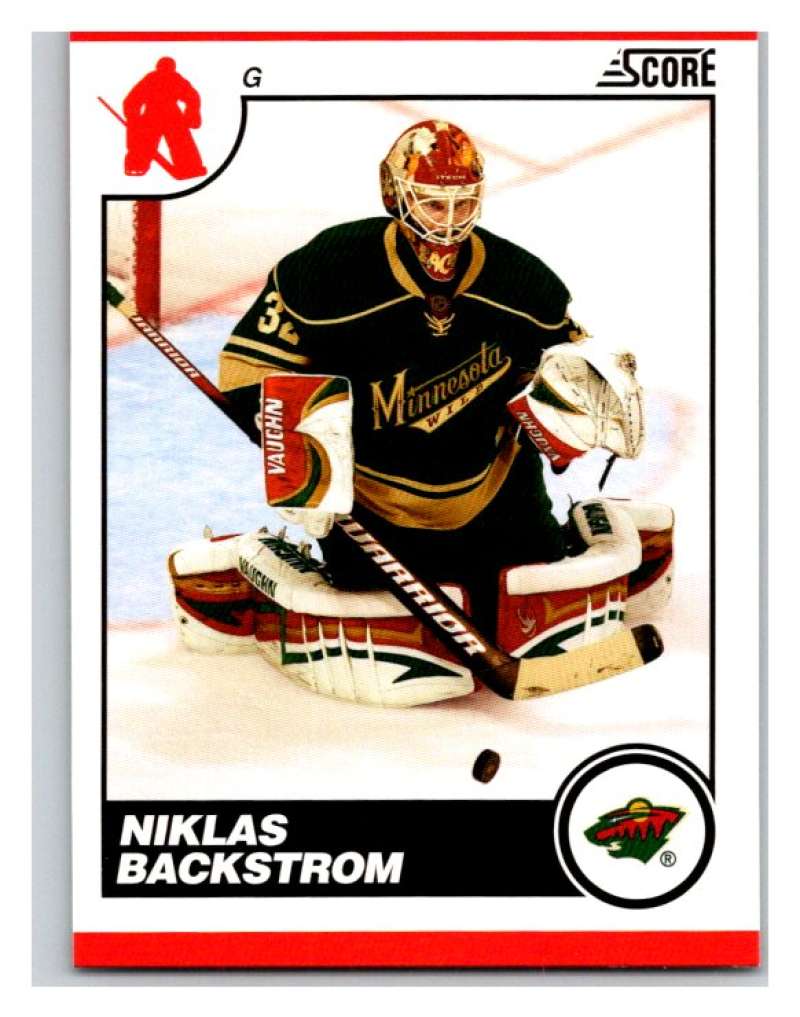 (HCW) 2010-11 Score Glossy #260 Niklas Backstrom Wild Mint Image 1