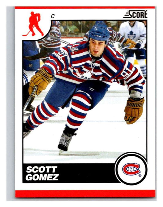 (HCW) 2010-11 Score Glossy #261 Scott Gomez Canadiens Mint