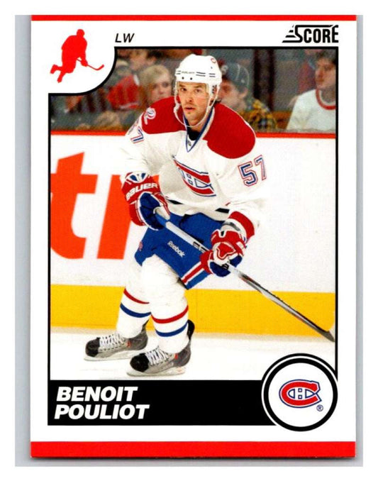 (HCW) 2010-11 Score Glossy #264 Benoit Pouliot Canadiens Mint