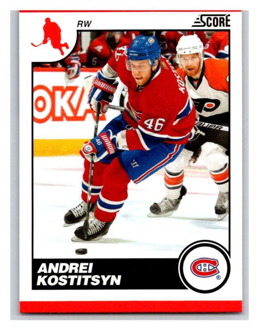(HCW) 2010-11 Score Glossy #265 Andrei Kostitsyn Canadiens Mint