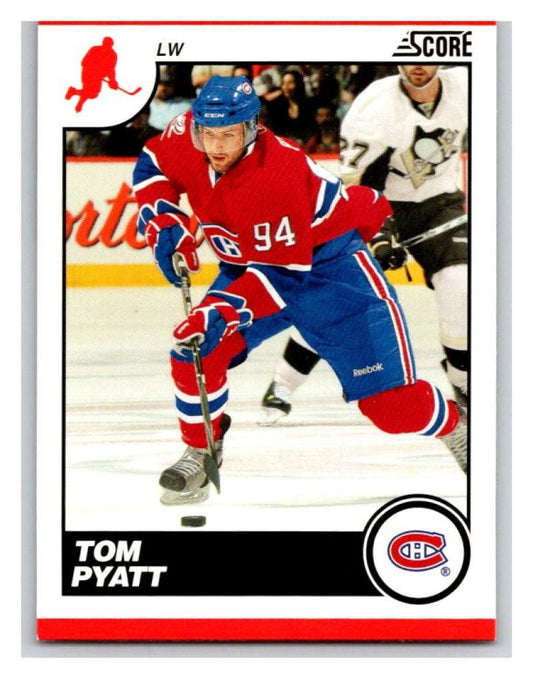 (HCW) 2010-11 Score Glossy #268 Tom Pyatt Canadiens Mint