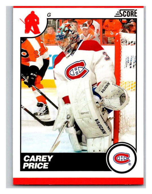 (HCW) 2010-11 Score Glossy #275 Carey Price Canadiens Mint