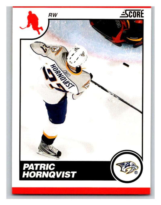 (HCW) 2010-11 Score Glossy #277 Patric Hornqvist Predators Mint Image 1