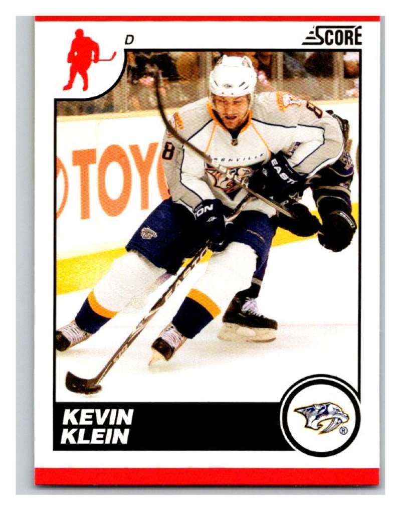 (HCW) 2010-11 Score Glossy #287 Kevin Klein Predators Mint Image 1