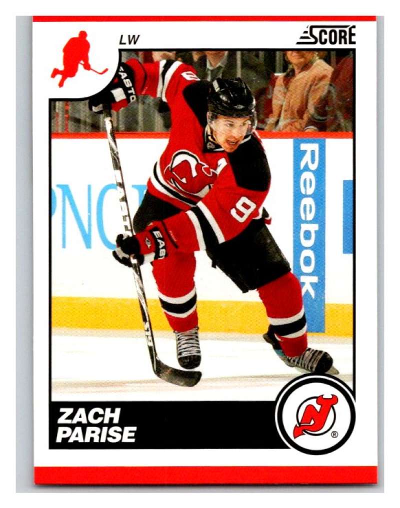 (HCW) 2010-11 Score Glossy #292 Zach Parise NJ Devils Mint Image 1