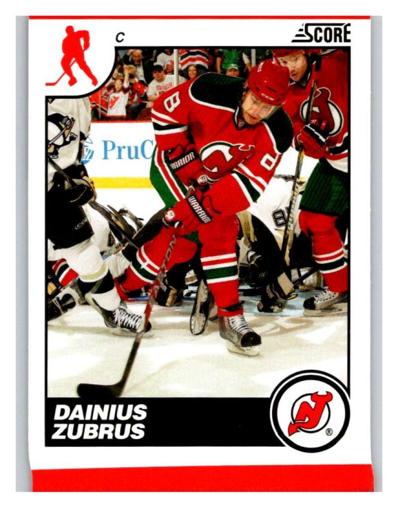 (HCW) 2010-11 Score Glossy #297 Dainius Zubrus NJ Devils Mint Image 1