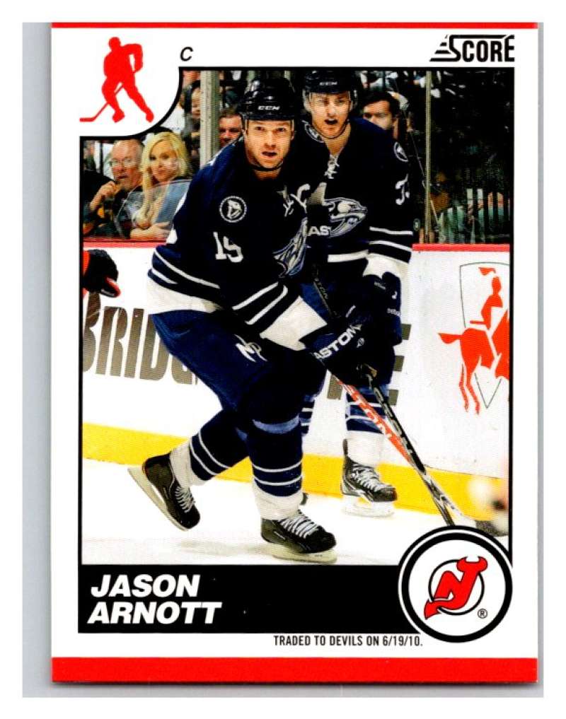 (HCW) 2010-11 Score Glossy #300 Jason Arnott NJ Devils Mint Image 1