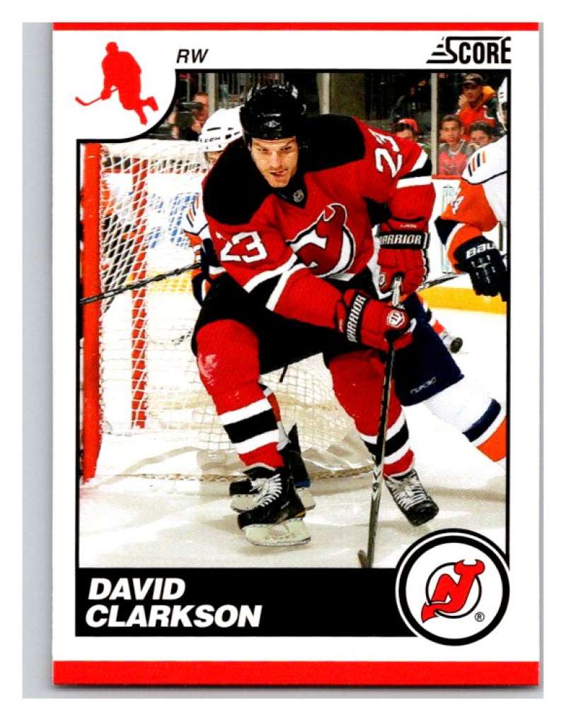 (HCW) 2010-11 Score Glossy #304 David Clarkson NJ Devils Mint Image 1