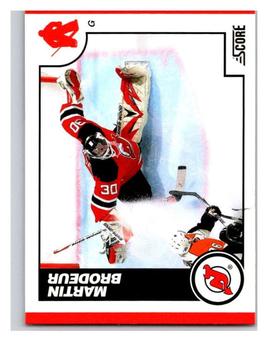 (HCW) 2010-11 Score Glossy #305 Martin Brodeur NJ Devils Mint