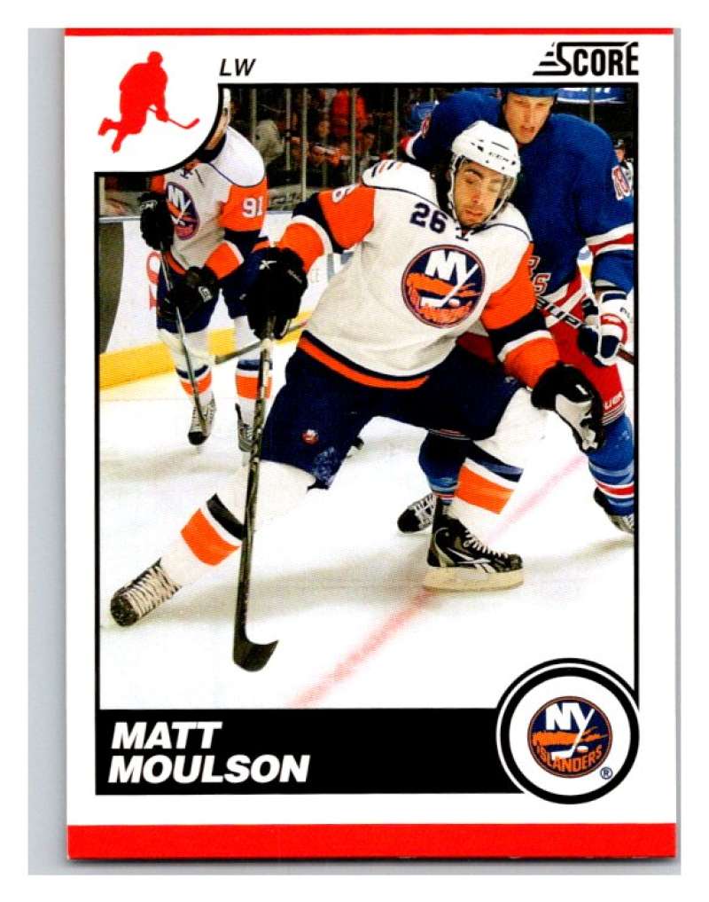 (HCW) 2010-11 Score Glossy #307 Matt Moulson NY Islanders Mint Image 1