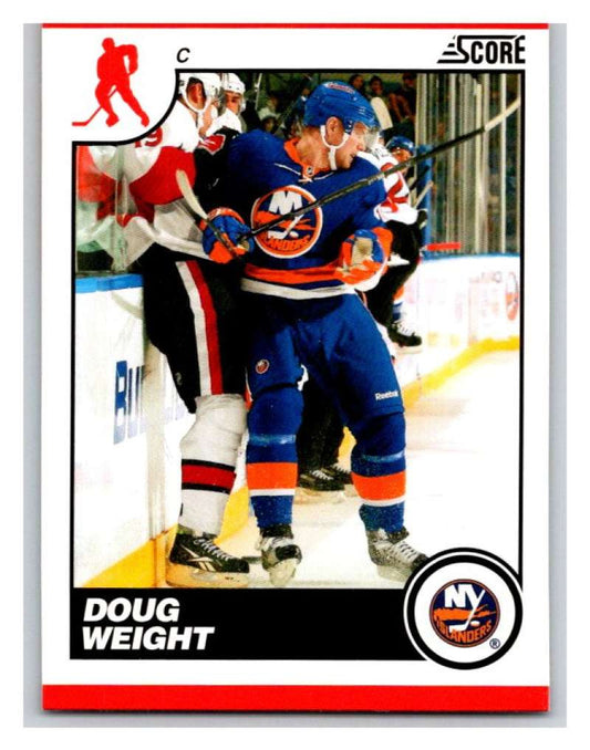 (HCW) 2010-11 Score Glossy #312 Doug Weight NY Islanders Mint