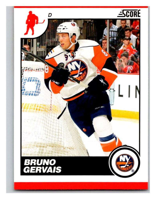 (HCW) 2010-11 Score Glossy #317 Bruno Gervais NY Islanders Mint