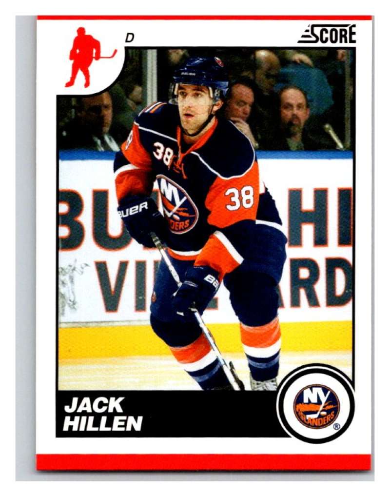 (HCW) 2010-11 Score Glossy #318 Jack Hillen NY Islanders Mint Image 1