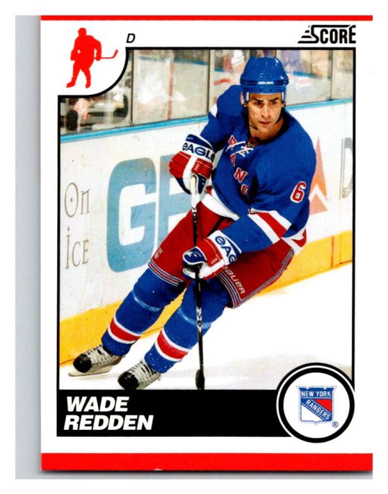(HCW) 2010-11 Score Glossy #329 Wade Redden NY Rangers Mint Image 1