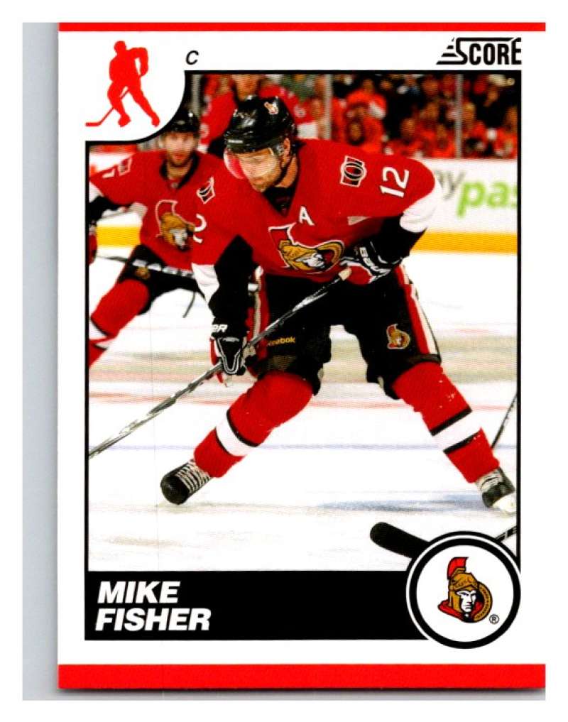 (HCW) 2010-11 Score Glossy #339 Mike Fisher Senators Mint Image 1