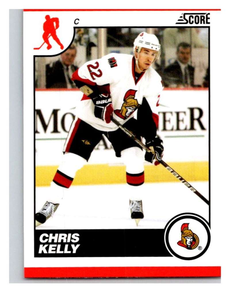 (HCW) 2010-11 Score Glossy #341 Chris Kelly Senators Mint Image 1