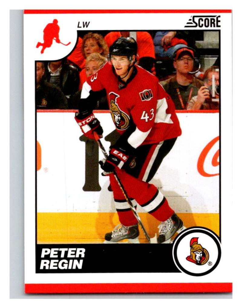 (HCW) 2010-11 Score Glossy #344 Peter Regin Senators Mint Image 1