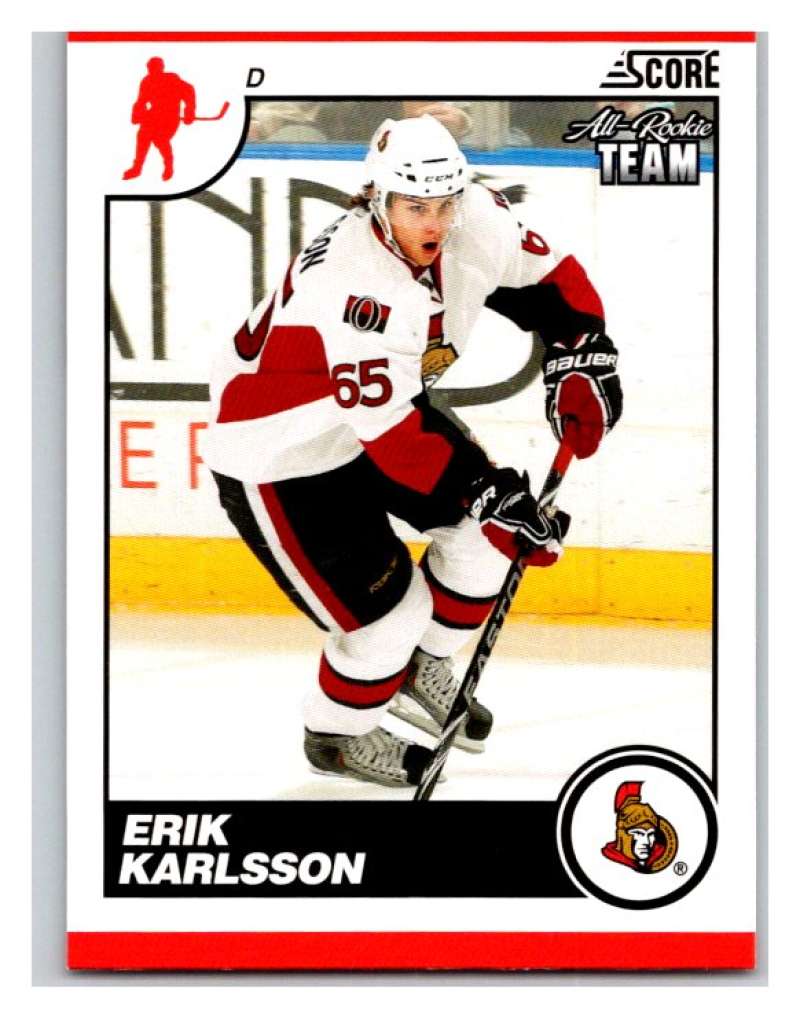 (HCW) 2010-11 Score Glossy #347 Erik Karlsson Senators Mint Image 1