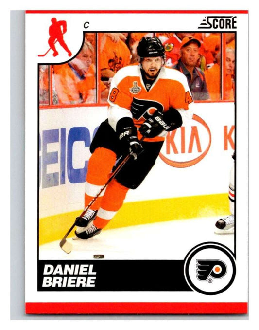 (HCW) 2010-11 Score Glossy #357 Daniel Briere Flyers Mint