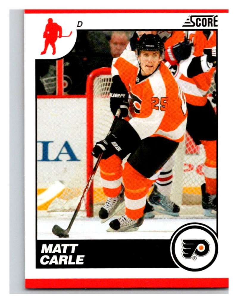(HCW) 2010-11 Score Glossy #361 Matt Carle Flyers Mint Image 1