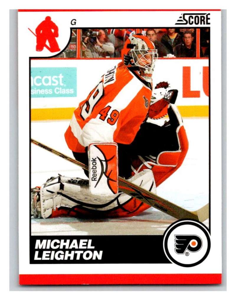 (HCW) 2010-11 Score Glossy #365 Michael Leighton Flyers Mint Image 1