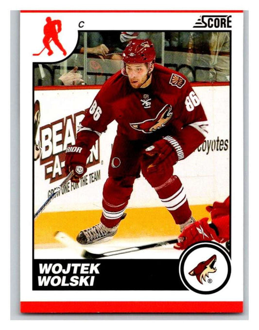 (HCW) 2010-11 Score Glossy #366 Wojtek Wolski Coyotes Mint