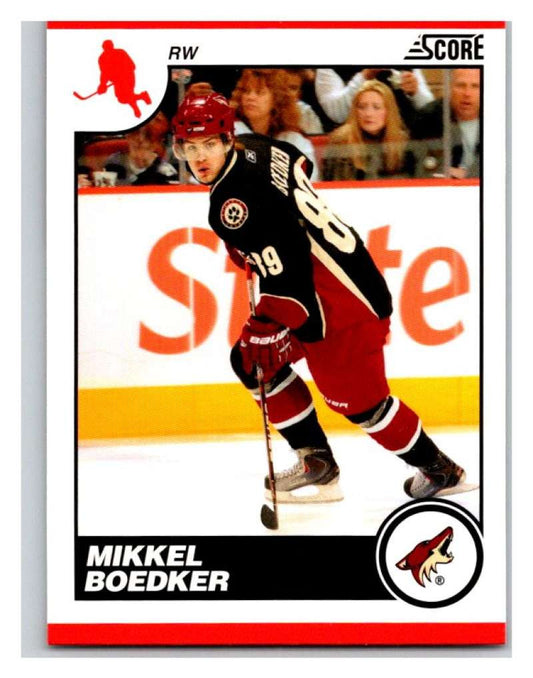 (HCW) 2010-11 Score Glossy #374 Mikkel Boedker Coyotes Mint