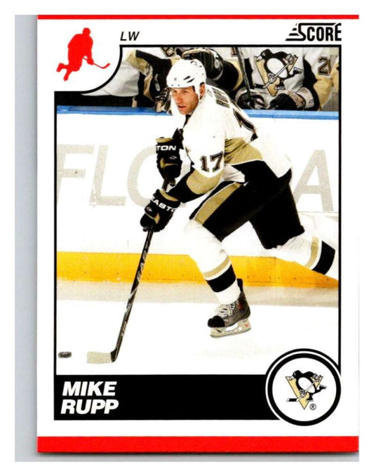 (HCW) 2010-11 Score Glossy #387 Mike Rupp Penguins Mint