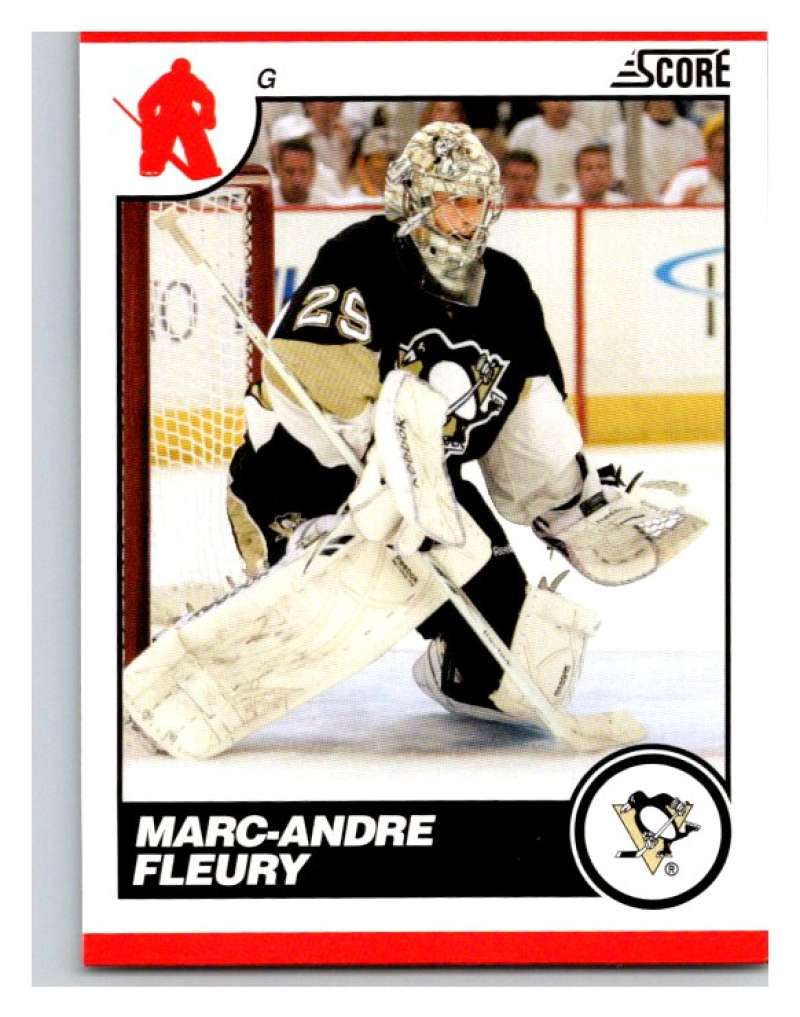 (HCW) 2010-11 Score Glossy #393 Marc-Andre Fleury Penguins Mint Image 1