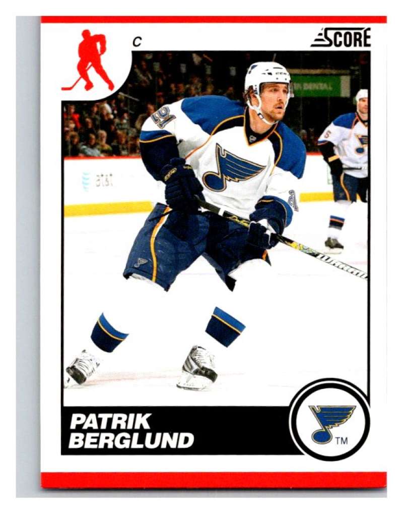 (HCW) 2010-11 Score Glossy #412 Patrik Berglund Blues Mint Image 1