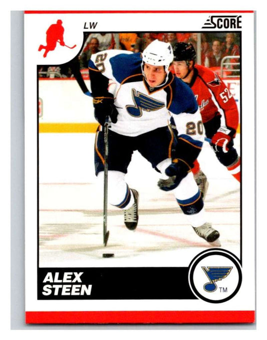 (HCW) 2010-11 Score Glossy #416 Alex Steen Blues Mint